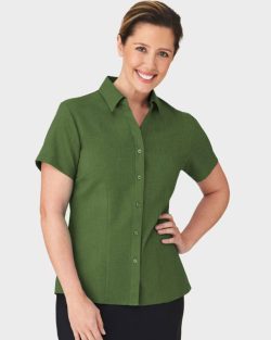 2146-city-collection-ezylin-womens-SS-business-shirt-Kelly-green-2023