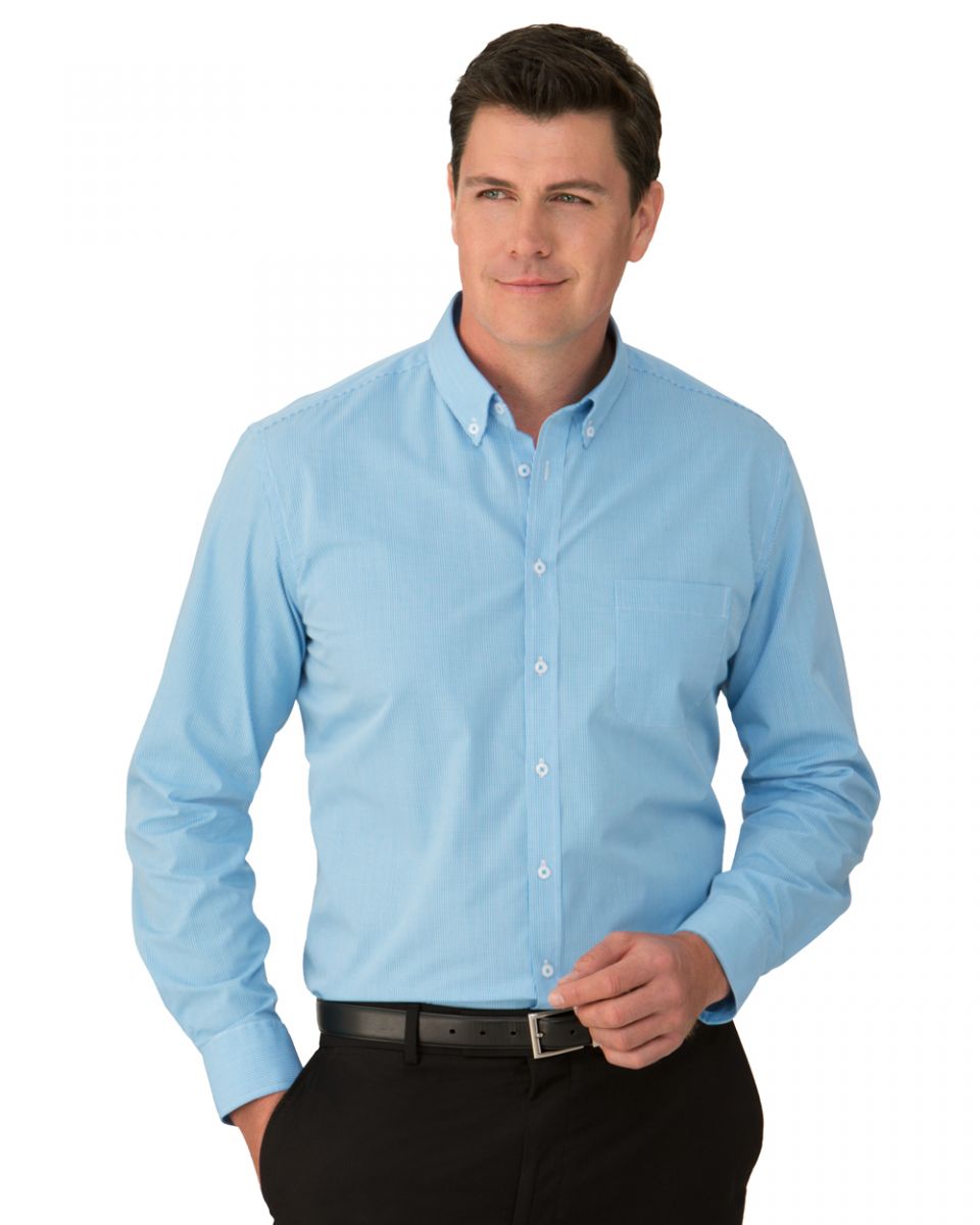 4222 Mens Pippa Check Business Shirt by City Collection