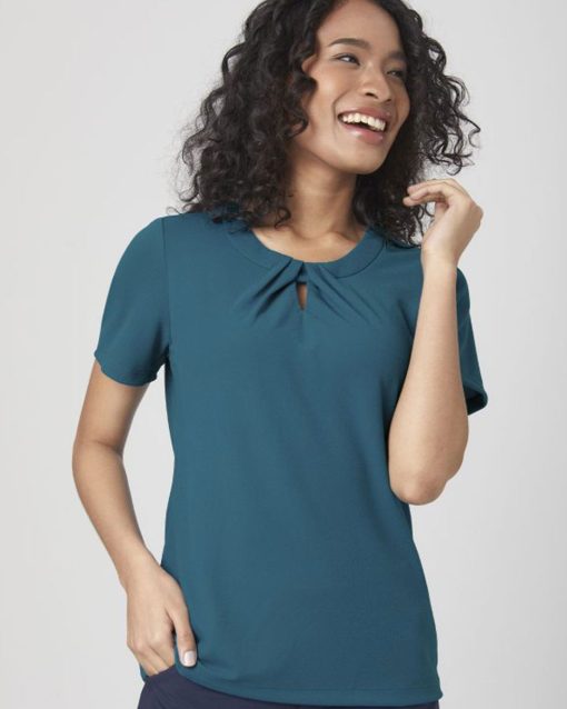 2295-City-Collection-Keyhole-Womens-SS-Knit-Teal-2023