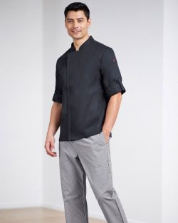 CH330ML-Biz-Collection-Alfresco-Chef-Jacket-Long-Sleeve-Black-Mens-hero