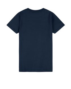 Gildan-Softstyle-65000L-Mid-weight-womens-t-shirt-short-sleeve-navy-back