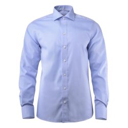 Harvest-Frost-HFY50-Sky BLUE-Mens-Yellow-Bow-LS-Shirt